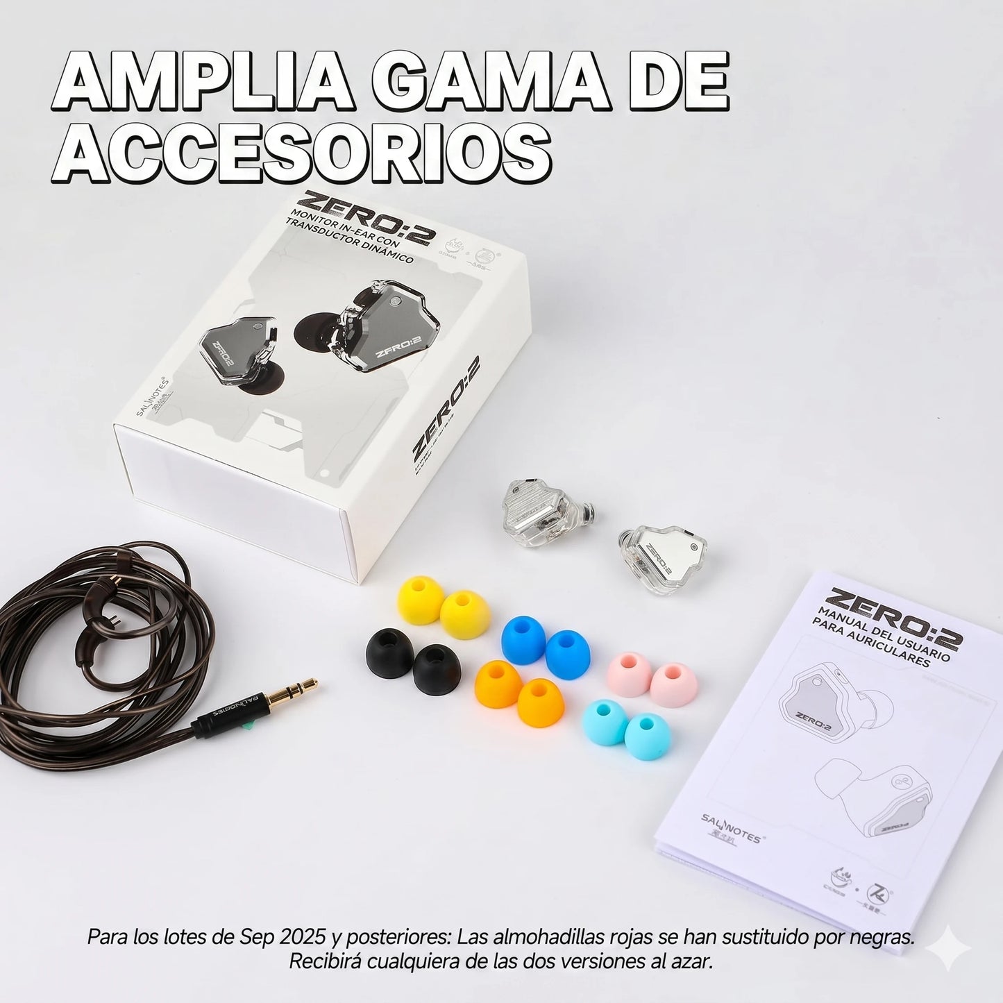 7Hz x Crinacle Zero:2 Audífonos IEM - Más graves, mismo gran balance