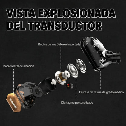 7Hz x Crinacle Zero:2 Audífonos IEM - Más graves, mismo gran balance