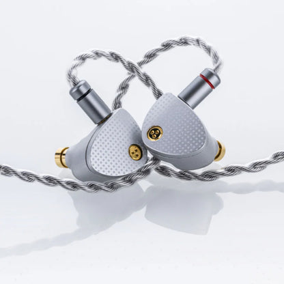 Audífonos IEM MOONDROP Aria 2 con diafragma TiN y filtros reemplazables, sonido dinámico y diseño en la imagen.