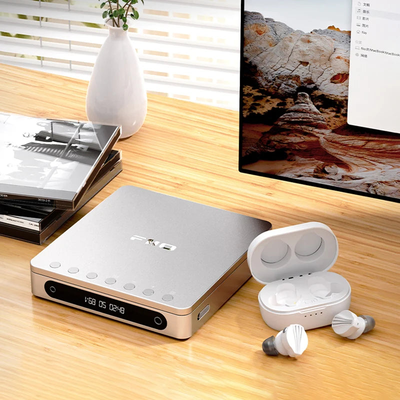 Reproductor CD HiFi FiiO DM13 – DAC Dual CS43198, Bluetooth y Salida 4.4 mm
