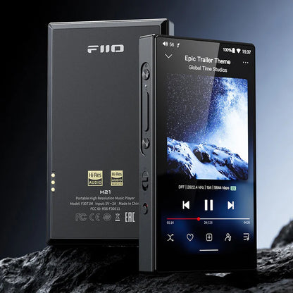 FiiO M21 Reproductor Portátil Hi-Res Android 13 Quad DAC 3.5mm 4.4mm