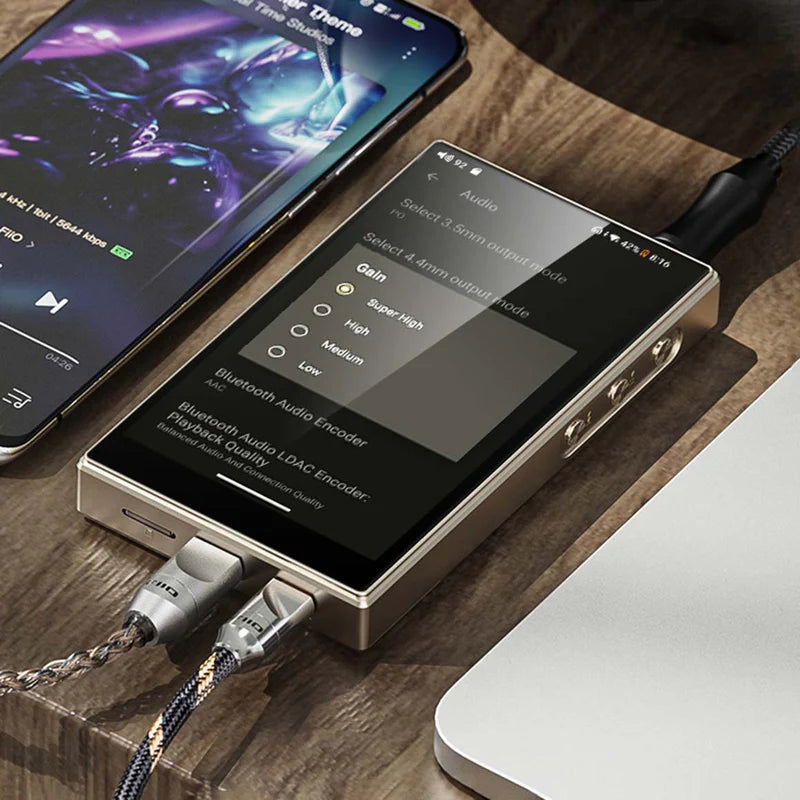 FiiO M21 Reproductor Portátil Hi-Res Android 13 Quad DAC 3.5mm 4.4mm
