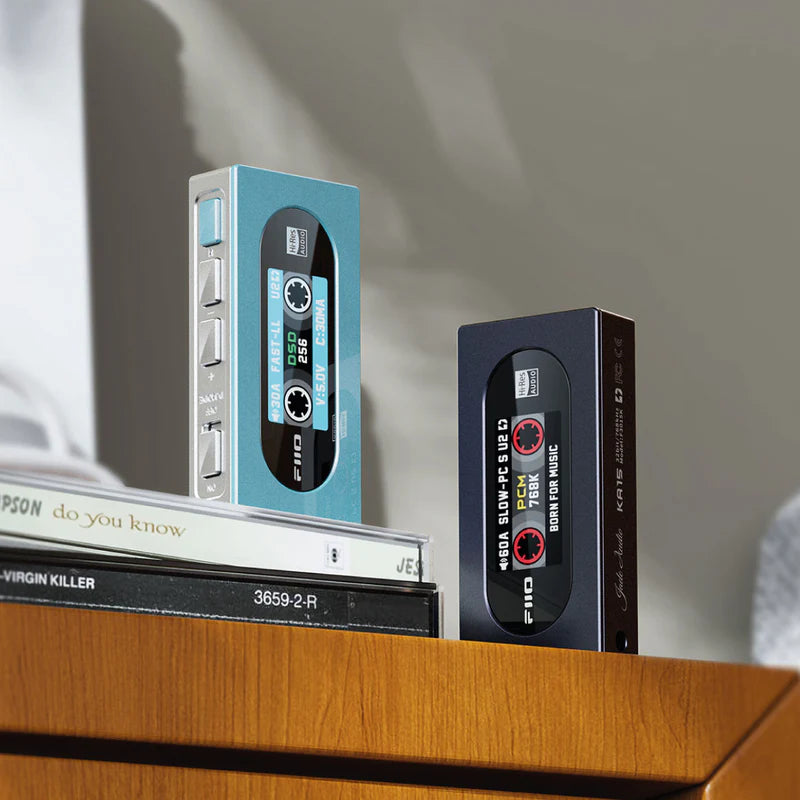 DAC Portátil y Amplificador FiiO KA15 Dual CS43198 3.5mm 4.4mm