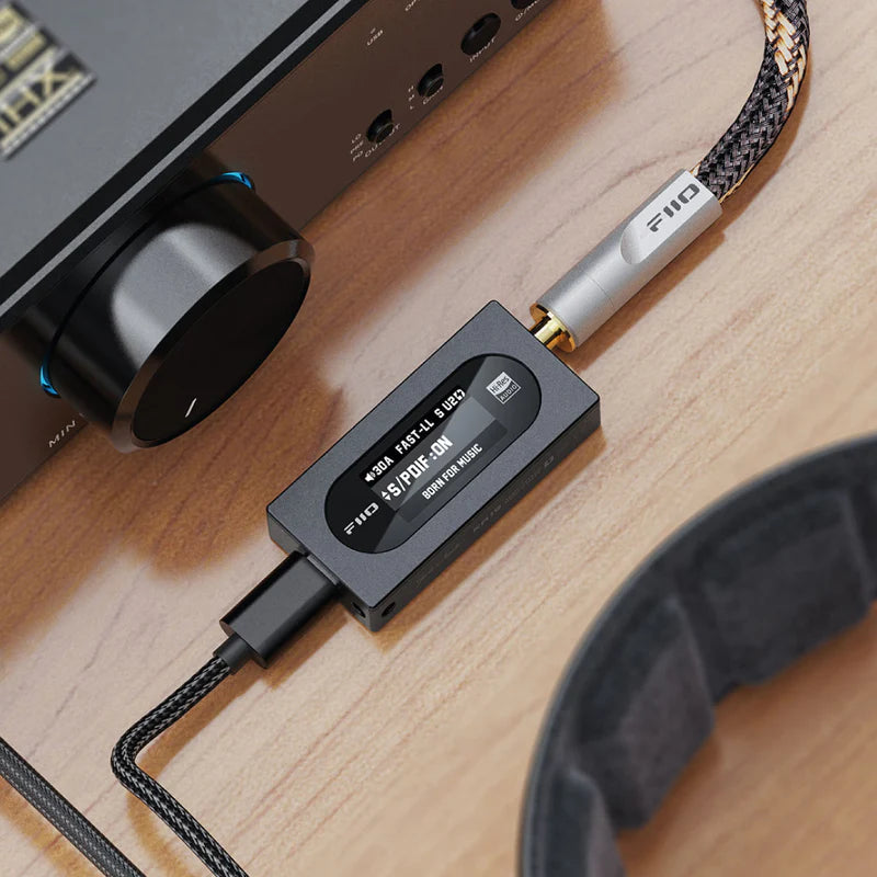 DAC Portátil y Amplificador FiiO KA15 Dual CS43198 3.5mm 4.4mm