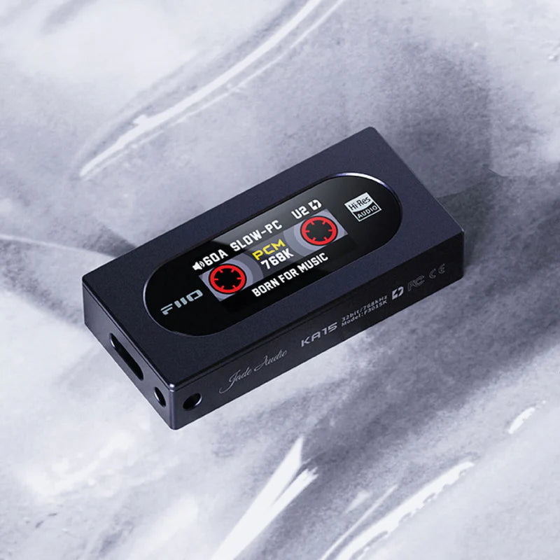 DAC Portátil y Amplificador FiiO KA15 Dual CS43198 3.5mm 4.4mm