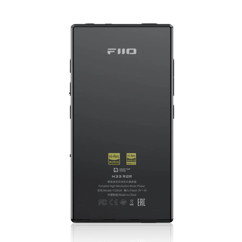 FiiO M33 R2R Reproductor Portátil HiFi DAP Android 13 8GB 128GB 4.4mm