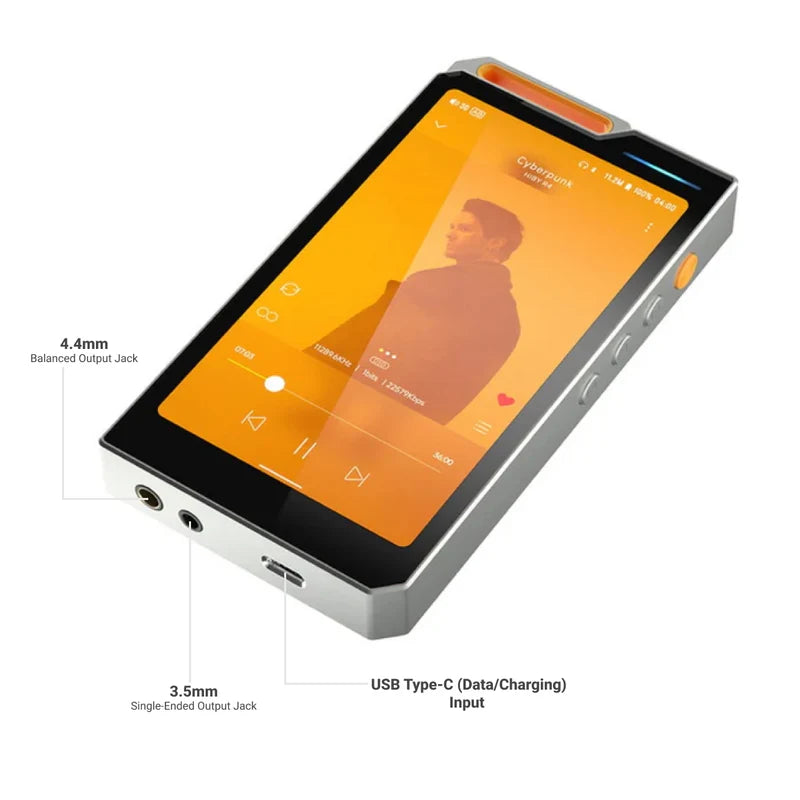 HiBy R4 – DAP Hi-Fi Quad DAC ESS con Amplificación Clase A