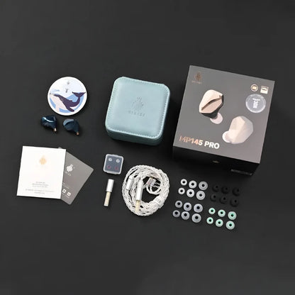 HIDIZS MP145 PRO IEM Planar HiFi 14.5mm con Plug 3.5mm y 4.4mm