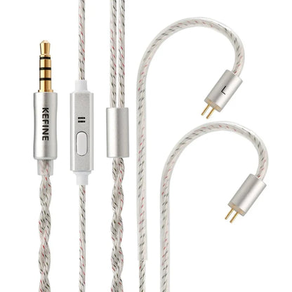 Audífono IEM KEFINE Loric – 10mm Dynamic Driver PU + Titanio con Microfono