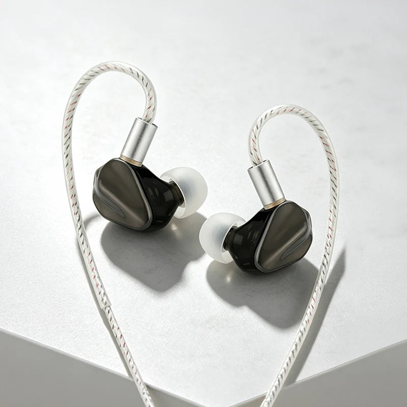 Audífono IEM KEFINE Loric – 10mm Dynamic Driver PU + Titanio con Microfono