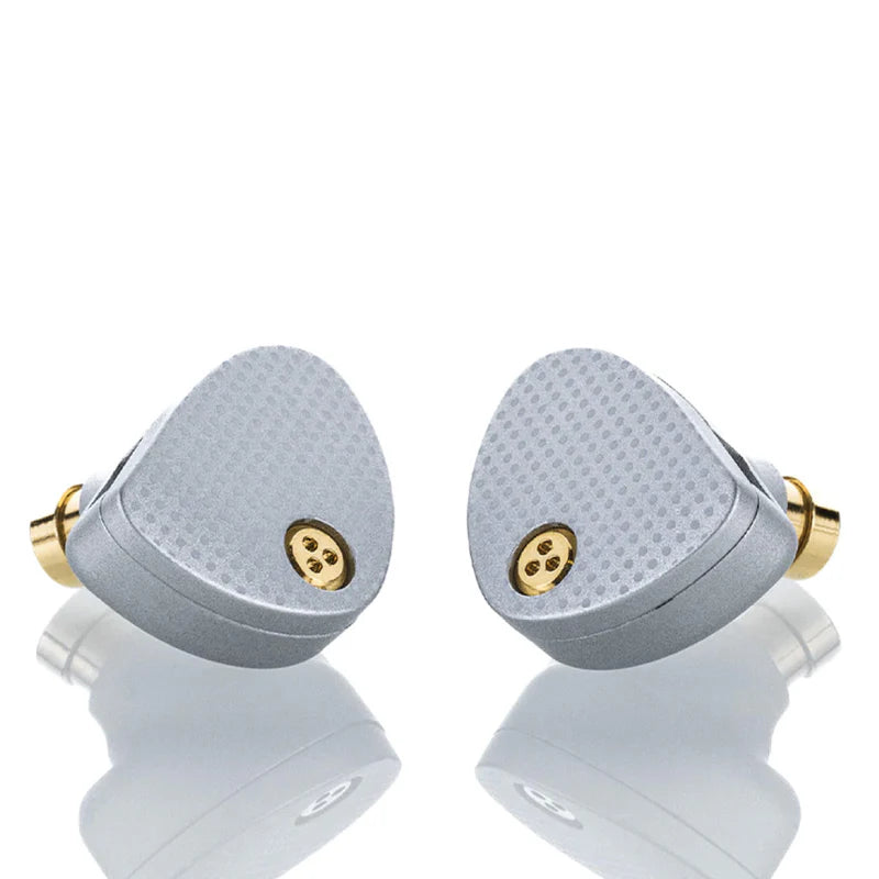 Auriculares in-ear MOONDROP Aria 2 con diafragma TiN y filtros reemplazables, diseño compacto y elegante para audio de alta calidad.