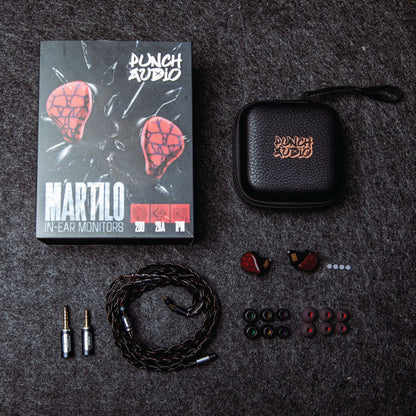 Punch Audio Martilo Audífonos IEM - Subgrave brutal y sonido basshead de alto impacto