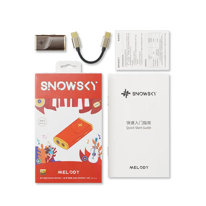 Snowsky Melody DAC Portátil con Amplificador 3.5mm 4.4mm Dual CS43131