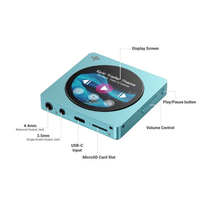 Reproductor Hi-Res Portátil FiiO Snowsky DISC Dual CS43131 3.5mm + 4.4mm