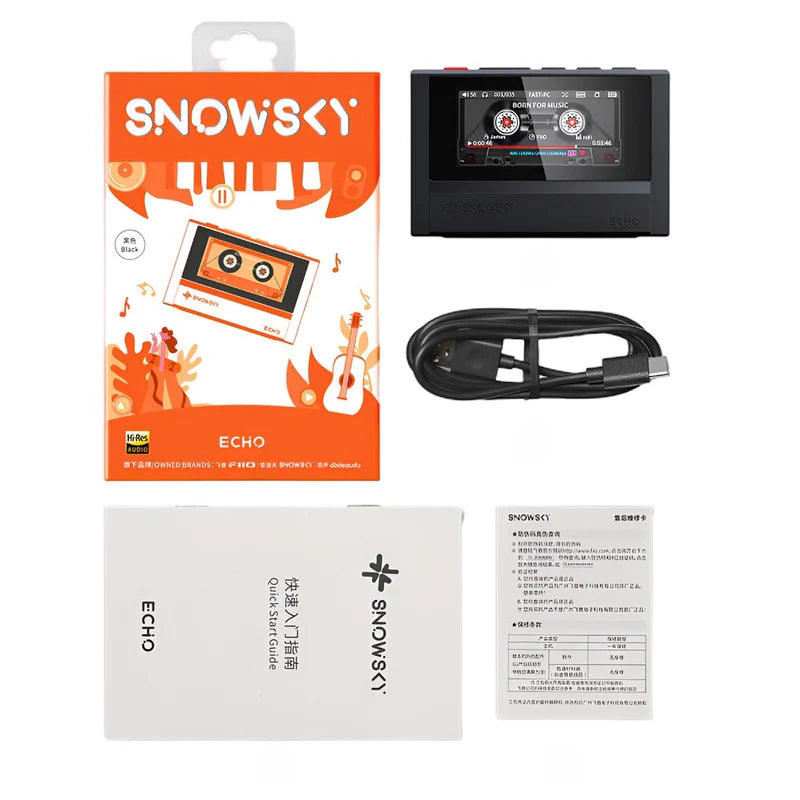 FiiO SNOWSKY ECHO Reproductor Hi-Res con salida 3.5 y 4.4 mm