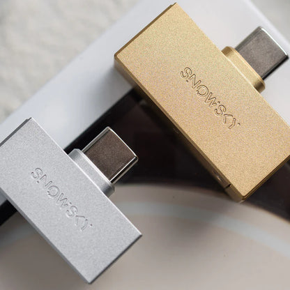 Snowsky Tiny B Silver DAC y Amplificador Portátil USB - 3.5 mm + 4.4 mm