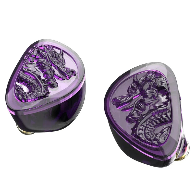 Audífono IEM Tangzu Wan’er S.G.2 Amethyst Dragon – Edición Limitada 5.º Aniversario, Driver 10mm