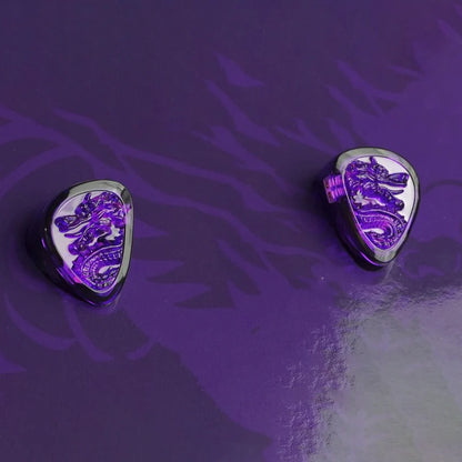 Audífono IEM Tangzu Wan’er S.G.2 Amethyst Dragon – Edición Limitada 5.º Aniversario, Driver 10mm