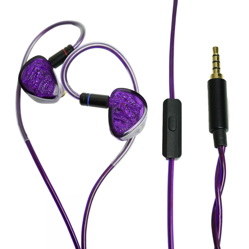 Audífono IEM Tangzu Wan’er S.G.2 Amethyst Dragon – Edición Limitada 5.º Aniversario, Driver 10mm