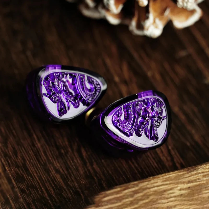 Audífono IEM Tangzu Wan’er S.G.2 Amethyst Dragon – Edición Limitada 5.º Aniversario, Driver 10mm