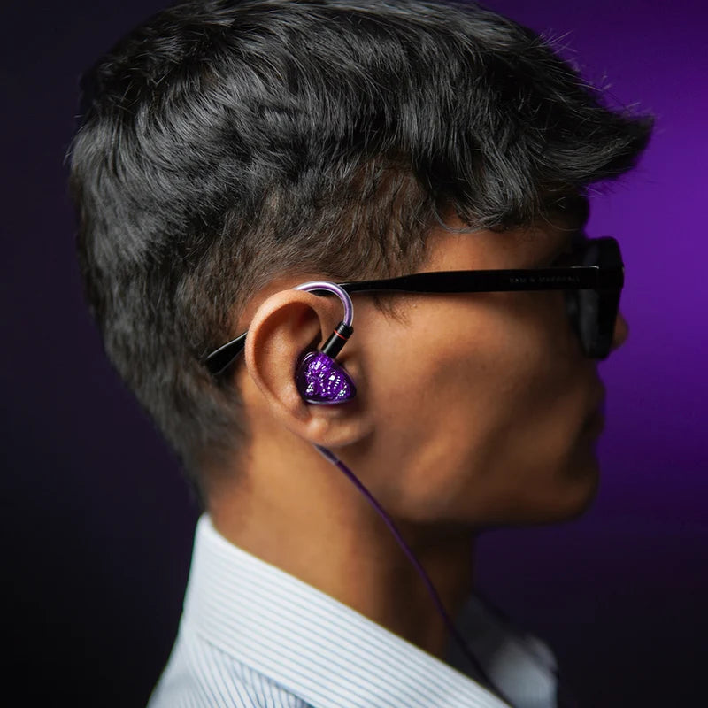 Audífono IEM Tangzu Wan’er S.G.2 Amethyst Dragon – Edición Limitada 5.º Aniversario, Driver 10mm