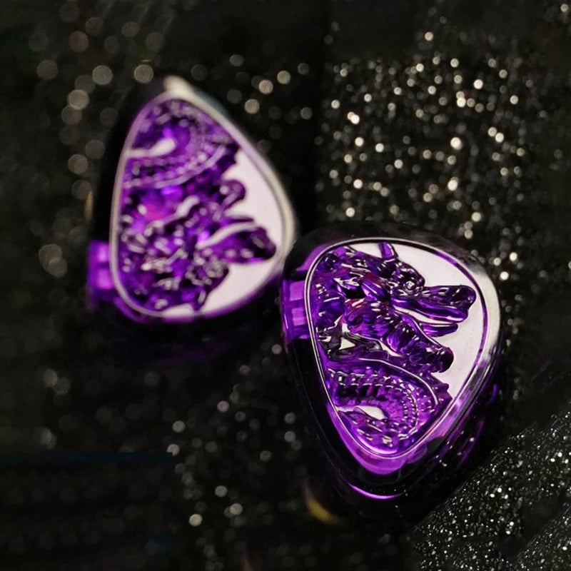 Audífono IEM Tangzu Wan’er S.G.2 Amethyst Dragon – Edición Limitada 5.º Aniversario, Driver 10mm
