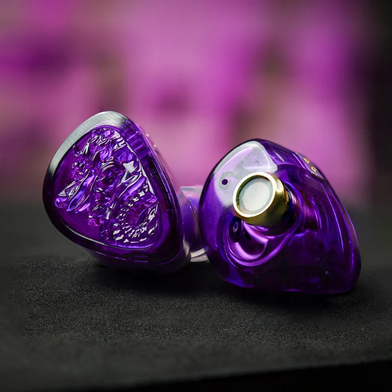 Audífono IEM Tangzu Wan’er S.G.2 Amethyst Dragon – Edición Limitada 5.º Aniversario, Driver 10mm