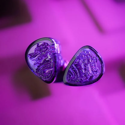 Audífono IEM Tangzu Wan’er S.G.2 Amethyst Dragon – Edición Limitada 5.º Aniversario, Driver 10mm