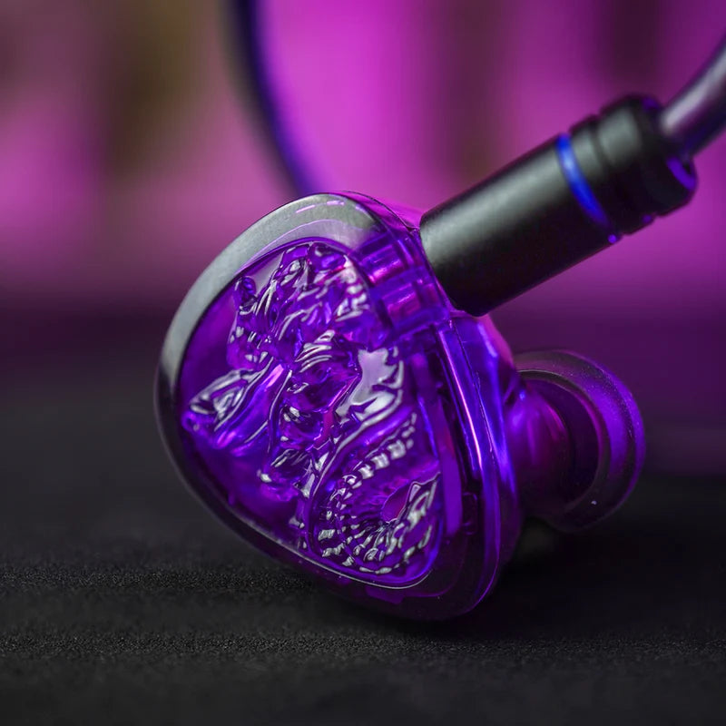 Audífono IEM Tangzu Wan’er S.G.2 Amethyst Dragon – Edición Limitada 5.º Aniversario, Driver 10mm