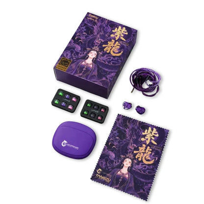 Audífono IEM Tangzu Wan’er S.G.2 Amethyst Dragon – Edición Limitada 5.º Aniversario, Driver 10mm