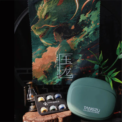 TANGZU Wan'er S.G II Jade Dragon Audífonos IEM - Equilibrio, confort y gran valor