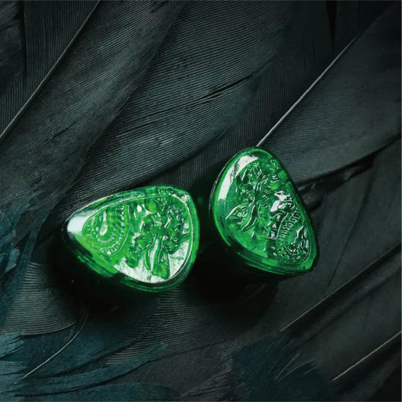 TANGZU Wan'er S.G II Jade Dragon Audífonos IEM - Equilibrio, confort y gran valor