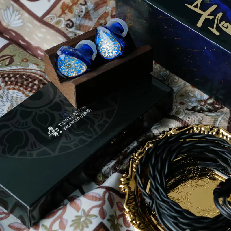 TANGZU Wan’er S.G II Blue Audífonos In-Ear con Micrófono