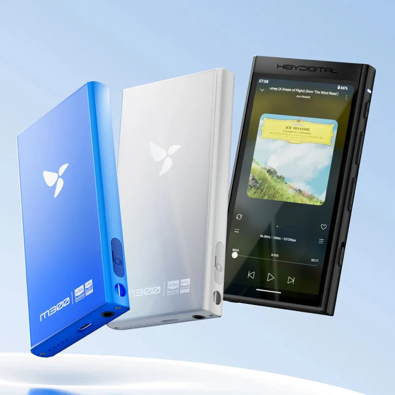 Reproductor HiFi DAP HiBy Digital M300 – Android 13 con DAC CS43131