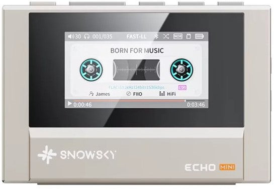 FiiO SNOWSKY Echo Mini Reproductor Hi-Res con salida 4.4 mm