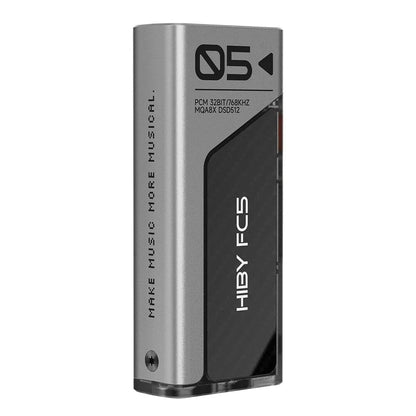 DAC y Amplificador Portátil HiBy FC5 con Pantalla OLED
