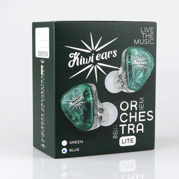 Kiwi Ears Orchestra Lite IEM 8 Armaduras Balanceadas con Cable 7N OFC