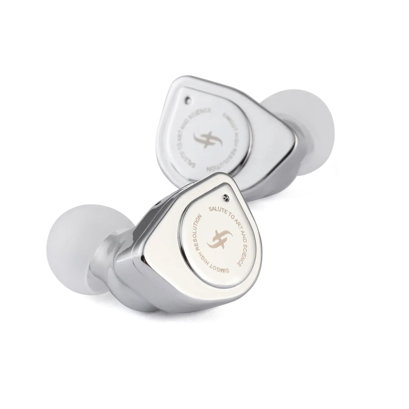 Auriculares in-ear SIMGOT EW200 con driver dinámico de 10 mm, diafragma SCP y doble cavidad para audio de alta calidad.