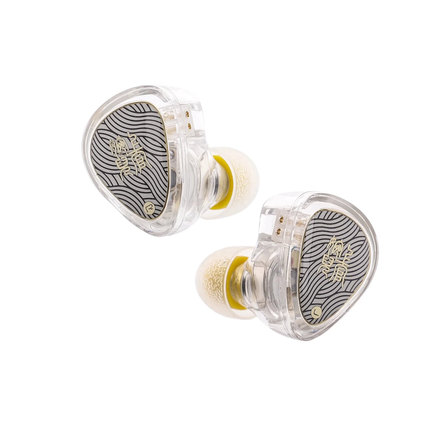 Auriculares in-ear TANGZU Wan’er S.G II con driver dinámico de 10mm PET, en color negro con detalles plateados.
