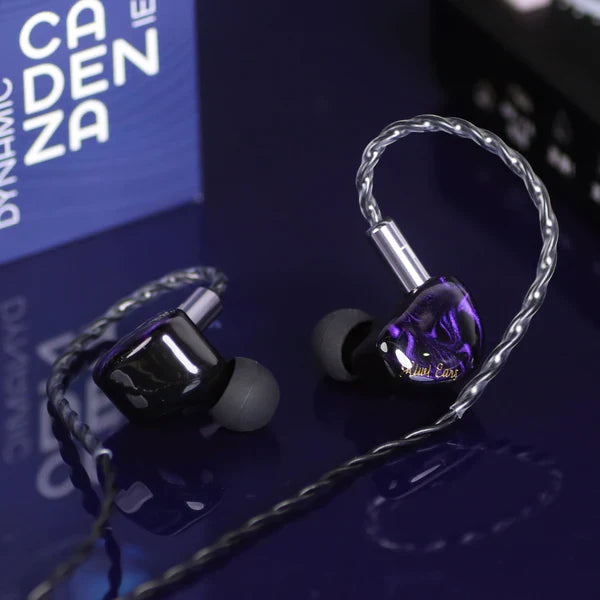 Auriculares IEM monitores in-ear Kiwi Ears Cadenza con driver dinámico de 10mm de berilio.
