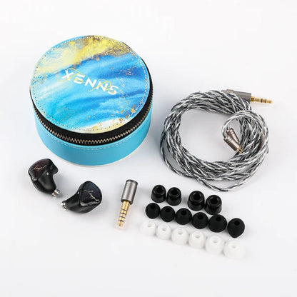 XENNS Mangird Tea Pro IEM Híbrido 2DD+6BA con Cable Modular