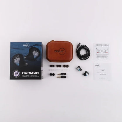 Audífono IEM ZiiGaat Horizon – 1DD + 2BA + 2 Planar Tribrid