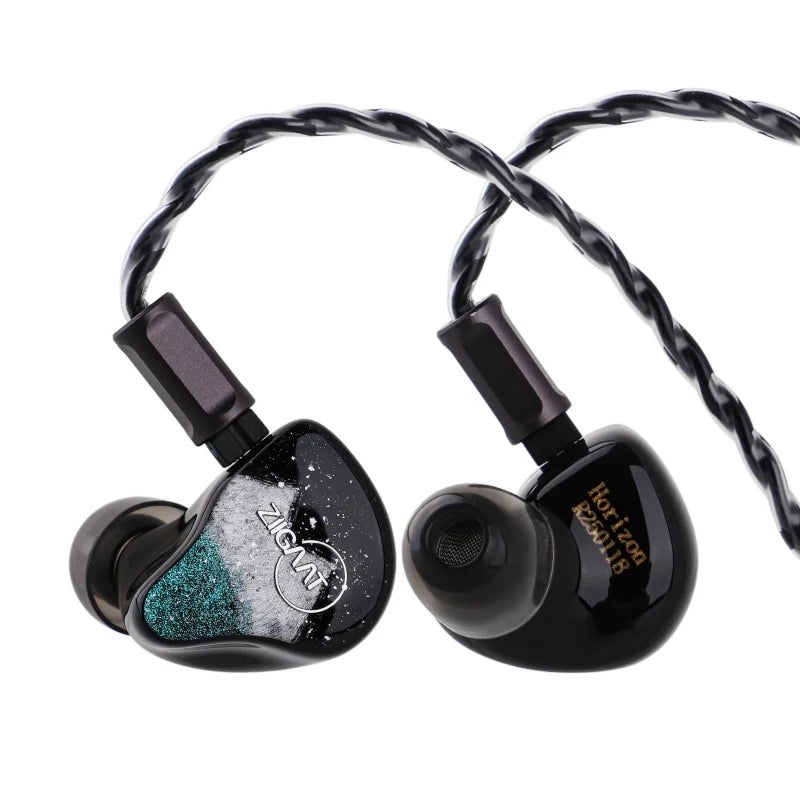 Audífono IEM ZiiGaat Horizon – 1DD + 2BA + 2 Planar Tribrid