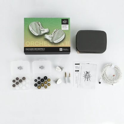 Kiwi Ears Orchestra II IEM HiFi 10BA con Cable Modular 4.4mm