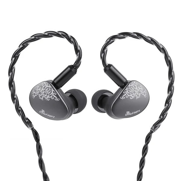 Auriculares IEM Kiwi Ears Cadenza II con driver 1DD de 10mm y tecnología KARS 2.0, en color negro con diseño ergonómico.