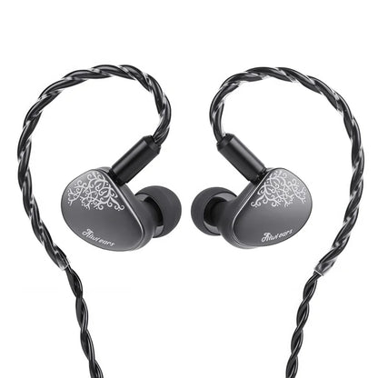 Auriculares IEM Kiwi Ears Cadenza II con driver 1DD de 10mm y tecnología KARS 2.0, en color negro con diseño ergonómico.
