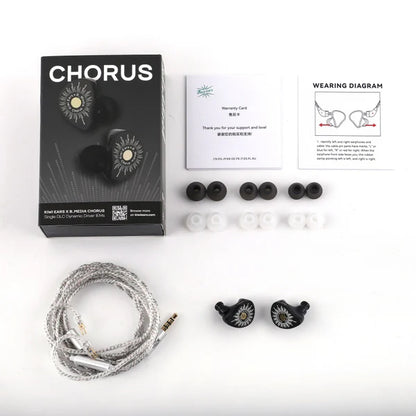 Audífonos IEM Kiwi Ears x B_Media Chorus 3.5mm