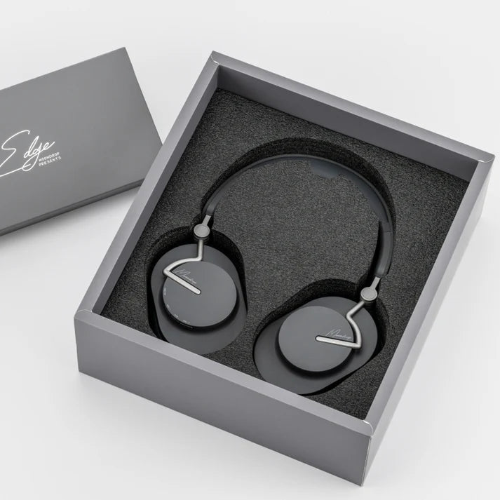 Auriculares inalámbricos MOONDROP Edge con cancelación activa de ruido y diseño portátil de alta fidelidad.
