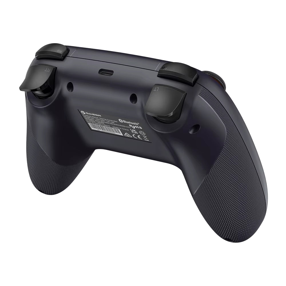 Mando inalámbrico GameSir T4 Nova Lite con botones, joysticks y conector, compatible con Switch, Android, iOS y PC.