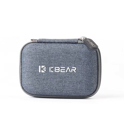 KBEAR High-end Fabric Case Estuche para Audífonos IEM - Compacto y elegante